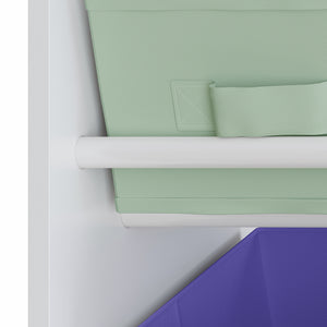 Étagère pour enfants Farusa 80 x 90 x 30 cm à motif Aqua Dream [en.casa] 