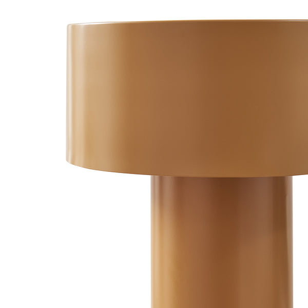 Lampe de table Kömn E27 37 x 30 cm marron lux.pro