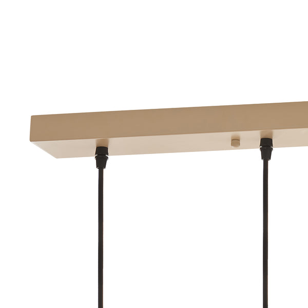 Suspension Posdand 5 x E27 40 W Hauteur max 130 cm noir [lux.pro]