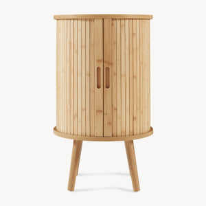 Table de chevet Nordkapp 65 x 40 cm naturel [en.casa]