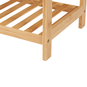 [en.casa] Schoenenrek Dammfleth 55x67,5x27 cm bamboe
