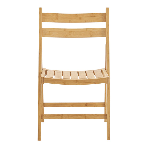 [en.casa] Eetkamerstoel set van 2 Gran 78x44,5x40 cm bamboe