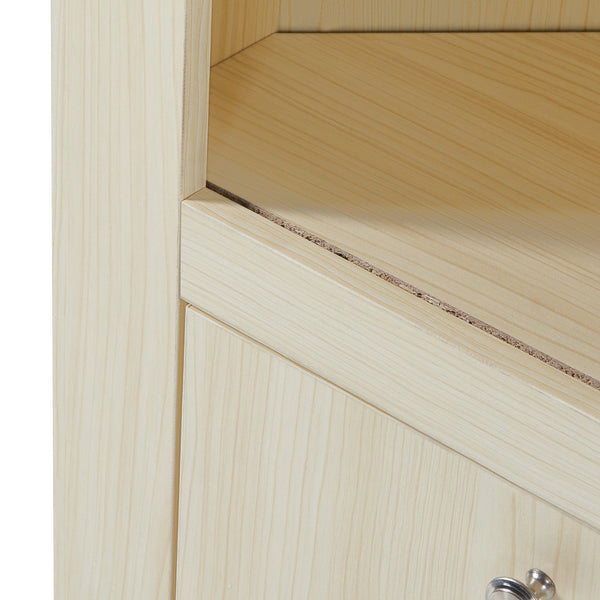 [en.casa] Boekenkast Eura 170x62x30 cm eikenkleurig