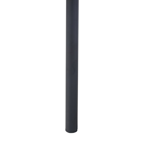 Table d'appoint Mölndal avec 3 plateaux métal 70 x 58 x 37 cm noir [en.casa]