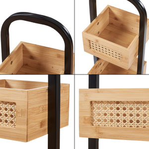 Staand rek Tervola badkamerrek 73x23x18,5 cm [en.casa]