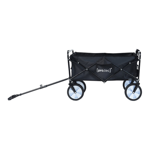 Bolderkar Stenlille strandkar 84x55x57 cm zwart pro.tec
