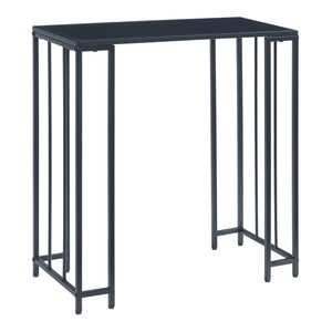 Set 2 de tables consoles gigognes Ørsta noir [en.casa]