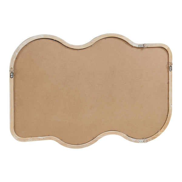Wandspiegel Bellerirnu 90x60 cm sonoma eikenkleurig [en.casa]