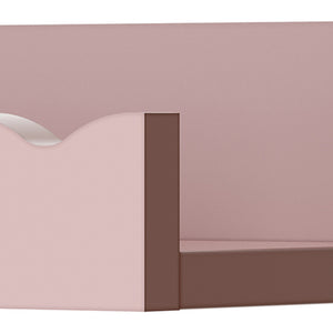 Set de 2 étagères murales pour enfants Vestnes 60 x 10 x 5 cm rose [en.casa]