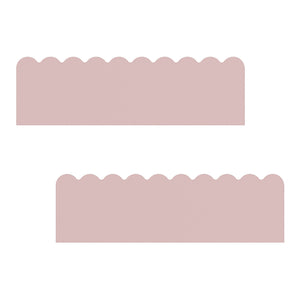 Set de 2 étagères murales pour enfants Vestnes 40 x 10 x 10 cm rose [en.casa