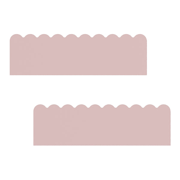 Set de 2 étagères murales pour enfants Vestnes 40 x 10 x 10 cm rose [en.casa