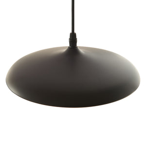 Hanglamp Oupilu 12 geïntegreerde leds 120 cm zwart en wit lux.pro