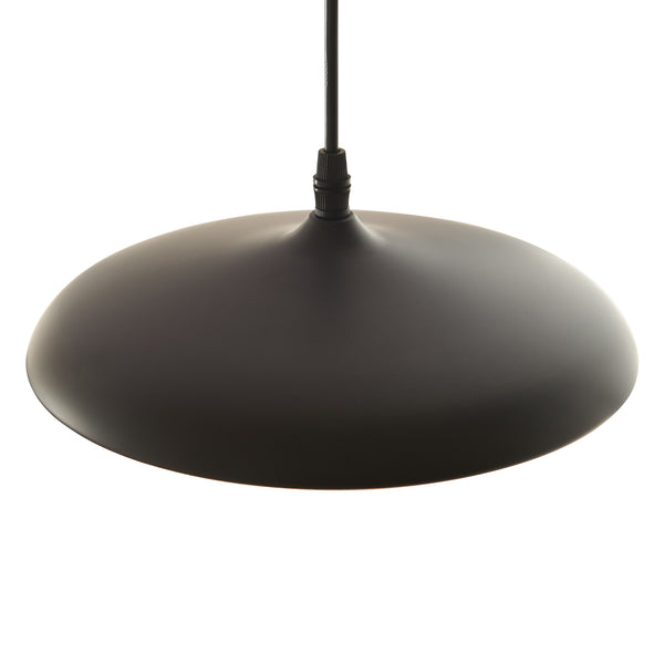 Hanglamp Oupilu 12 geïntegreerde leds 120 cm zwart en wit lux.pro