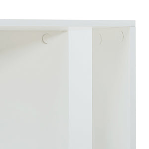 Boekenkast Fjelmarirg 109x34x34 cm wit [en.casa]