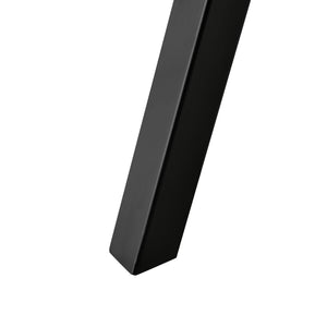 Set de 2 Pieds de Table Métal Noir ou Gris Acier Plusieurs Tailles [en.casa]