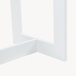 Portant à vêtements Værløse de forme cabane pour enfant 78 x 75 x 35 cm blanc [en.casa]