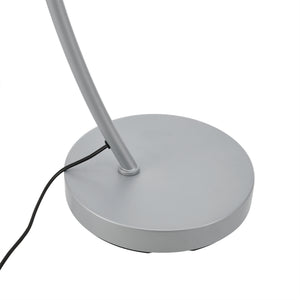 [lux.pro] Staande lamp Stafford vloerlamp159 cm grijs E27