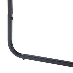 [en.casa] Bijzettafel Ulvik 50x50x35 cm zwart