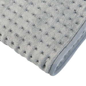 Chauffe-pieds électrique Bari jusqu'à la pointure 46 doublure lavable gris [en.casa]