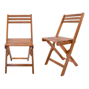 Ensemble de meubles de jardin 7 pièces Acerenza bois d'acacia naturel Certifié FSC® [en.casa]