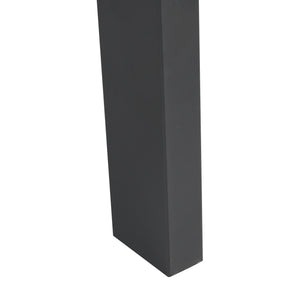 Lot de 2 pieds de table Kraftisried acier 72 x 70 cm noir [en.casa]