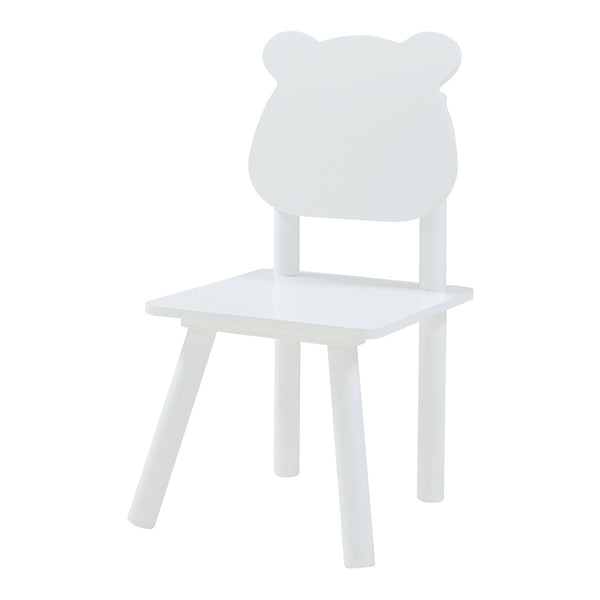 Ensemble de table et 2 chaises pour enfants Panjang blanc [en.casa]