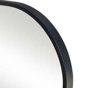 Miroir mural Tarvindak 120 x 40 cm noir [en.casa]