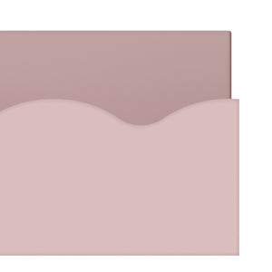 Set de 2 étagères murales pour enfants Vestnes 60 x 10 x 5 cm rose [en.casa]