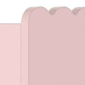 Set de 2 étagères murales pour enfants Vestnes 40 x 10 x 10 cm rose [en.casa