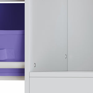 Étagère pour enfants Farusa 80 x 90 x 30 cm à motif Aqua Dream [en.casa] 