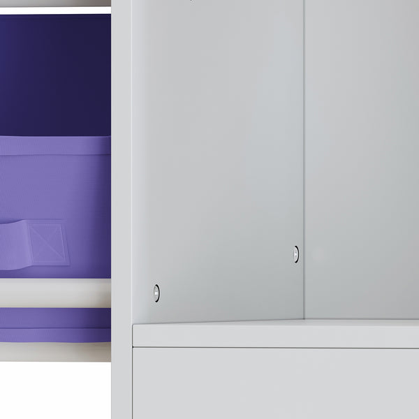 Étagère pour enfants Farusa 80 x 90 x 30 cm à motif Aqua Dream [en.casa] 