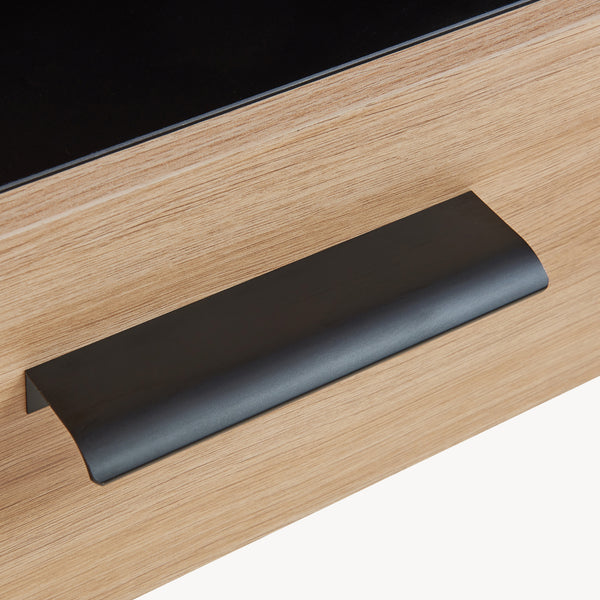 Hangkast Noppen wandkast 98x60x35 cm eikenkleurig [en.casa]