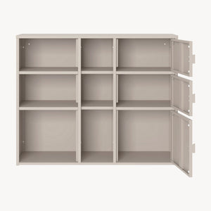 Archiefkast Kliri 81x100x32 cm camel [en.casa] 