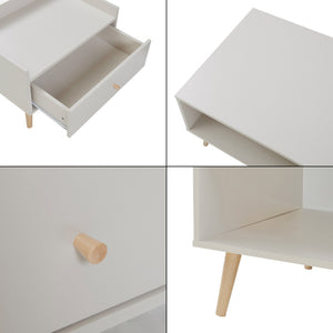 Salontafel Hallevil 106x59x44 cm wit [en.casa]