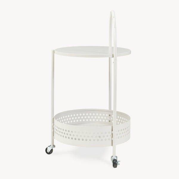 Serveerwagen Jässaatka trolley 76x40 cm grijs [en.casa] 