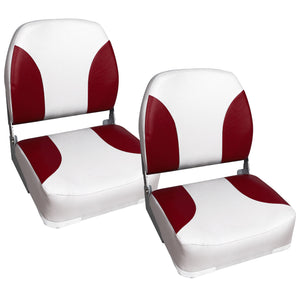 Siège Pilot de Bateau Similicuir Métal Plastique 42x39x51 cm Plusieurs Couleurs [pro.tec]