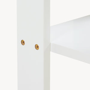Table d'appoint carrée Thyholm 55 x 30 x 30 cm blanc [en.casa]