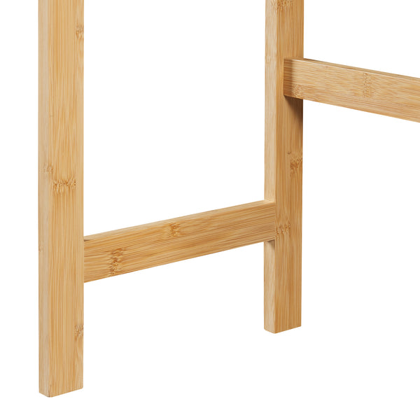 Ombouwkast Haugesund voor toilet 157,5x60x25,5 cm bamboe naturel [en.casa]