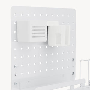 Bureau organizer Sauda 50x50 cm wit [en.casa]