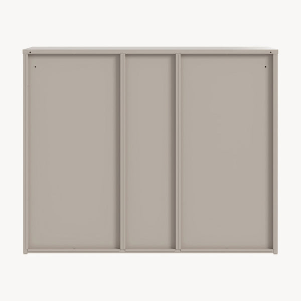 Archiefkast Kliri 81x100x32 cm camel [en.casa] 