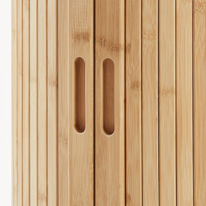 Table de chevet Nordkapp 65 x 40 cm naturel [en.casa]
