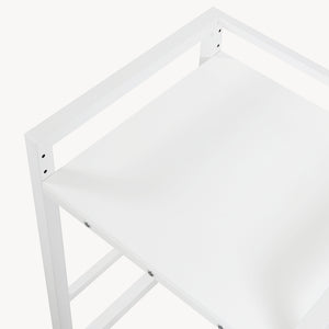 Wasmachinerek Hökangend 105x73x63 cm wit [en.casa]