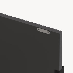 TV meubel Trömi 150x40x43 cm eikenkleurig en grijs [en.casa] 