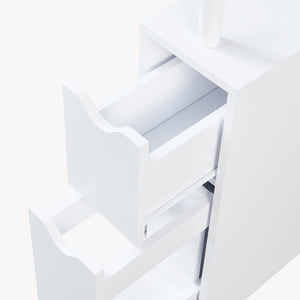 Étagère de salle de bain Fadeskimma 113 x 19 x 45 cm blanc [en.casa]