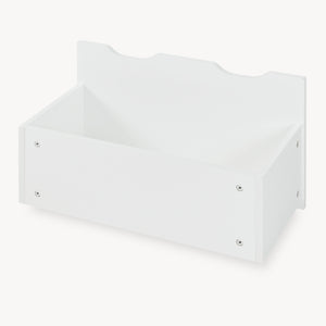 Kinderrek Sirlstalo op wielen 70x63x30 cm wit [en.casa] 