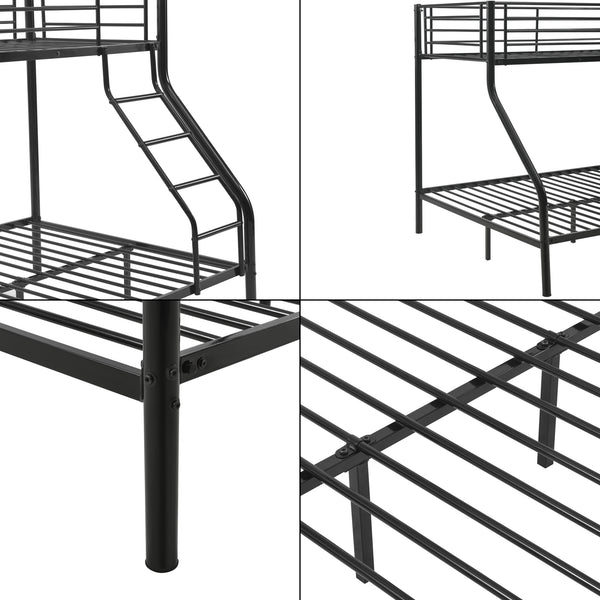 Metalen stapelbed kinderbed 210x147,5x168 cm - 2 varianten