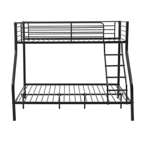 Metalen stapelbed kinderbed met matrassen 210x147,5x168 cm - 2 kleuren