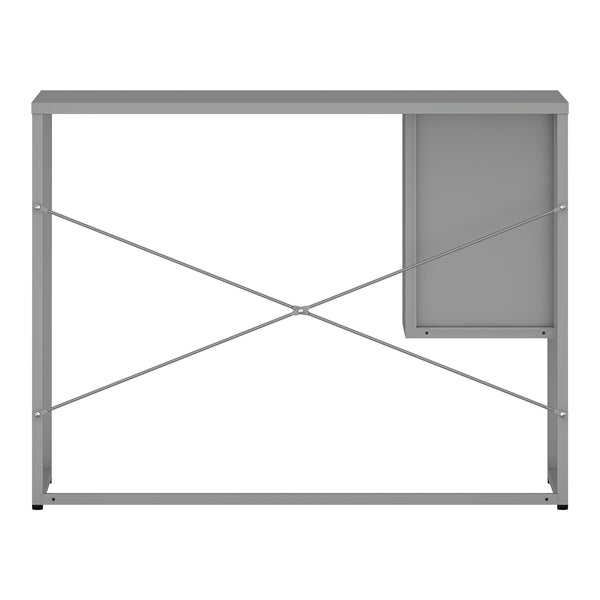 Bureau Sund metaal 75x100x50 cm grijs [en.casa]