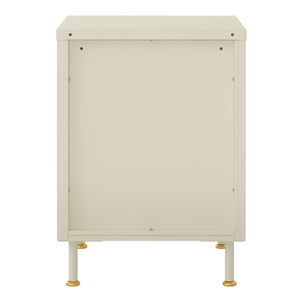 Nachtkast Lindau 56x40x40 cm cremewit [en.casa]