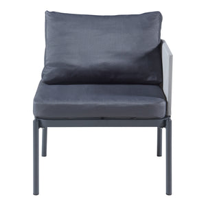 Ensemble de meubles de jardin 3 pièces Accettura gris casa.pro